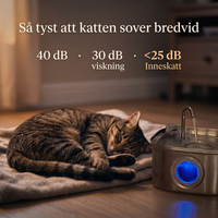 Inneskatt Källan - Rostfri Vattenfontän