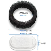 Inneskatt Källan – Utbytesfilter till kattvattenfontän (4/8-pack)